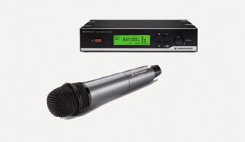 Sennheiser XSW 65 Wireless Hand-Held Supercardioid Condenser Microphone System